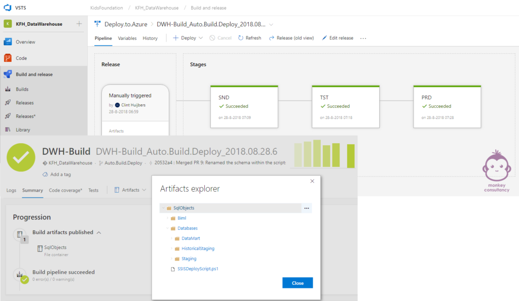 KidsFoundation Smallsteps Azure and VSTS setup